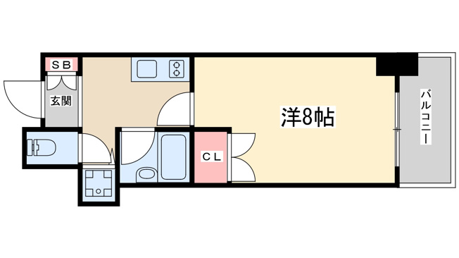 【間取り】 | KM江坂
