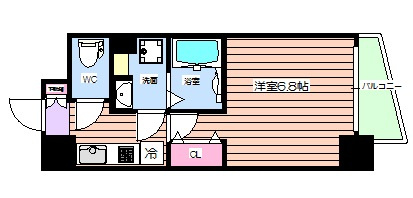 【間取り】 | エスリード阿波座ノースプレイス