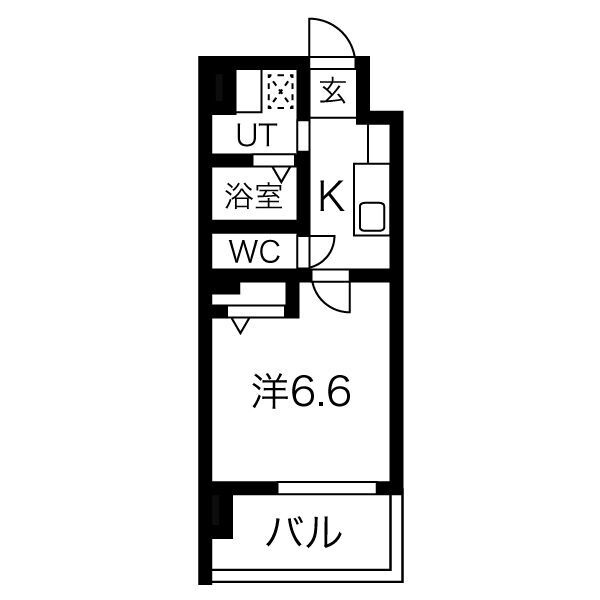 ワールドアイ大阪城EASTⅡの間取り