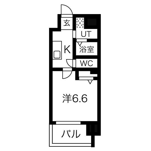 ワールドアイ大阪城EASTⅡの間取り