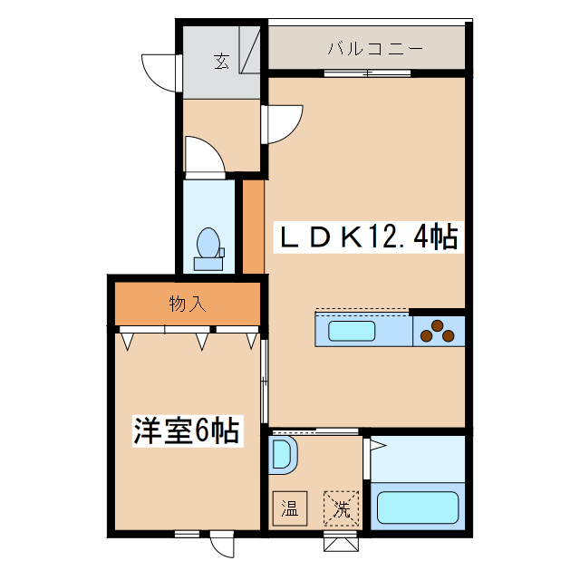 East Garden Ⅳの間取り