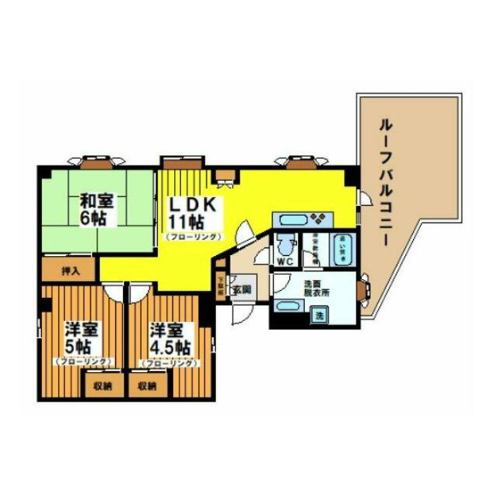 【間取り】 | ハイウェル下北