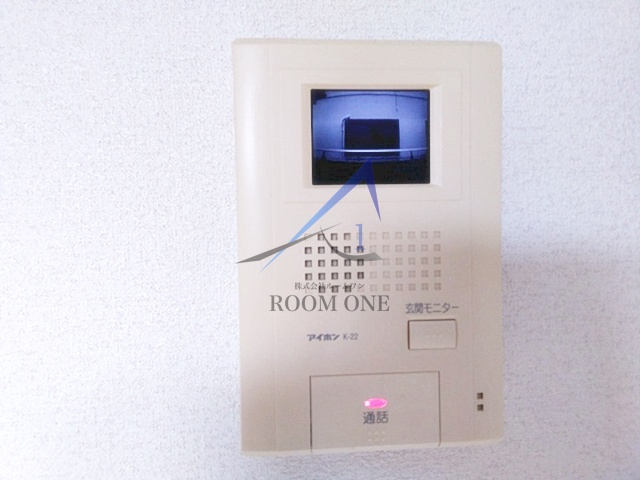 カーサクレドのセキュリティ|モニター付きインターホンです。