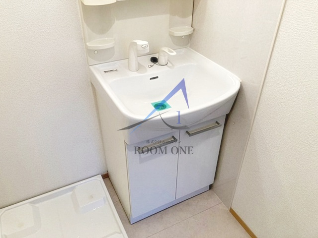 カーサクレドの洗面所|独立洗面台です。