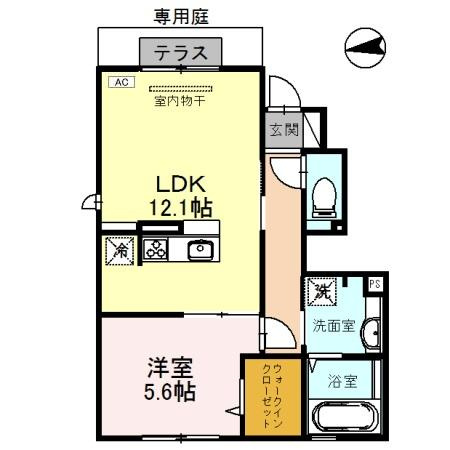ルミエール東太子の間取り