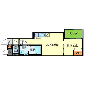 D porta cerezoの間取り