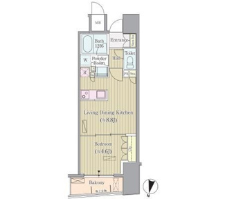 【間取り】 | リンデンコート市ヶ谷