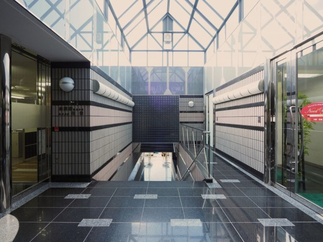 モリビル京橋のロビー