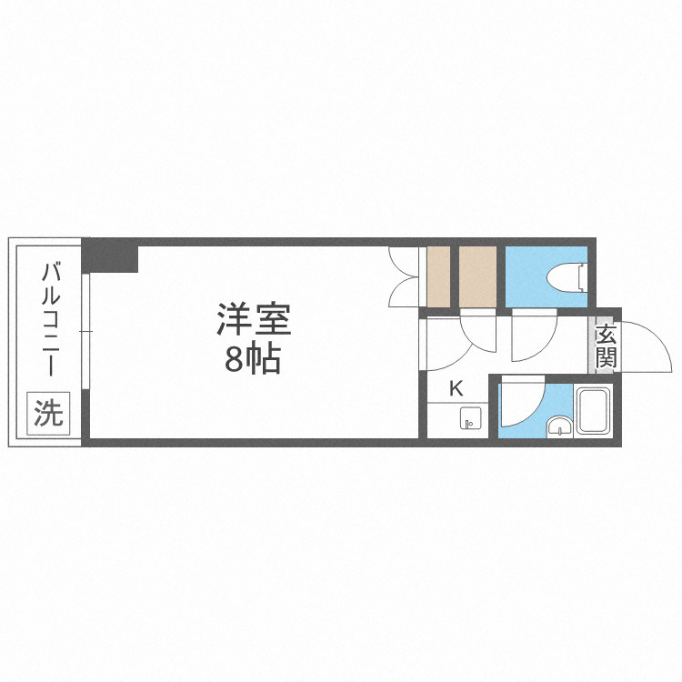 モリビル京橋の間取り