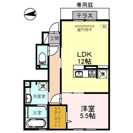 ルミエール東太子の間取り