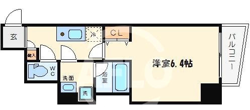 フォレステージュ北堀江の間取り|フォレステージュ北堀江　間取り