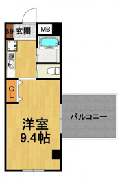 エトール夙川8の間取り