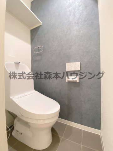 【トイレ】 | 　スリール萱島東 | トイレもきれいです