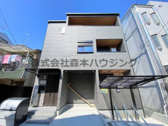 【外観】 | 　スリール萱島東 | 外はこのようになっています
