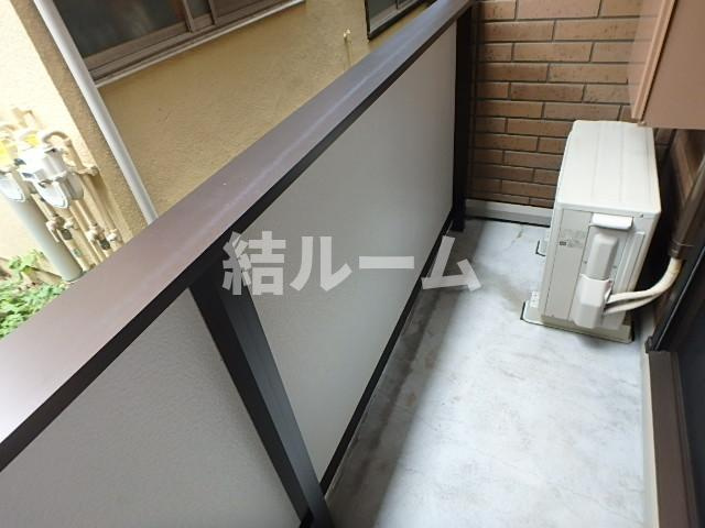板橋区上板橋２丁目のアパートのバルコニー