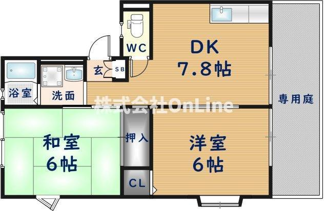 【間取り】 | クリーンハイツA
