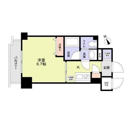 練馬区北町１丁目の賃貸マンションの間取り
