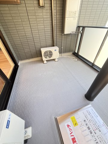 大阪市城東区永田２丁目の賃貸マンションのバルコニー