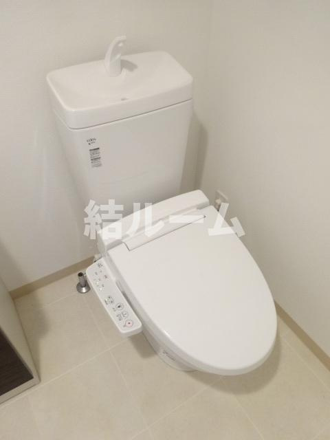 板橋区赤塚新町２丁目の賃貸マンションのトイレ|別号室参考写真