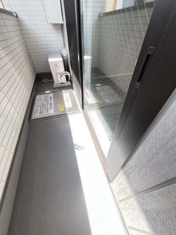 大阪市城東区永田２丁目の賃貸マンションのバルコニー
