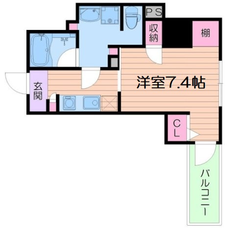 【間取り】 | フォレステージュ北堀江