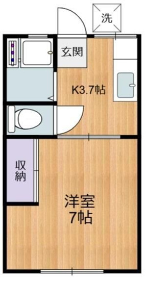 【間取り】 | シティハイムブルー
