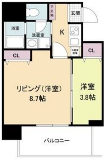 【間取り】 | ヴィラ・セレーノ玉造本町