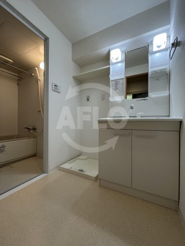 フォレステージュ北堀江の洗面所|フォレステージュ北堀江　洗面脱衣所