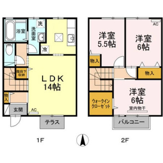【間取り】 | クラスターⅢ | 3LDK