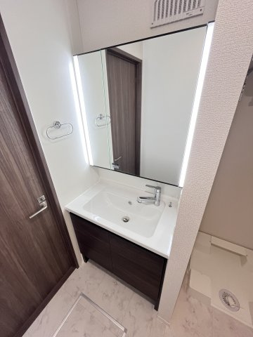 大阪市城東区永田２丁目の賃貸マンションの独立洗面台