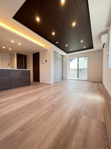 大阪市城東区永田２丁目の賃貸マンションの居間・リビング