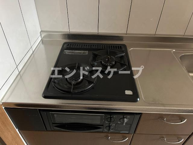 プチ　グレースのキッチン|ビルトインガスコンロ
高崎、前橋のお部屋探しはエンドスケープまで！お客様の理想お聞かせ下さい♪