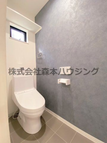 【トイレ】 | 　スリール萱島東 | ゆったりとした空間のトイレです