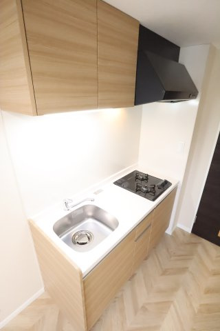 大阪市城東区新喜多東１丁目の賃貸マンションのキッチン