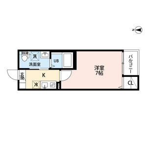 CRASTINE東味鋺3丁目の間取り