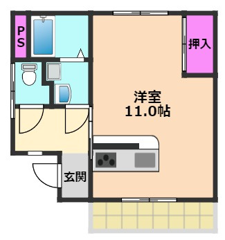 イーグルキューブの間取り