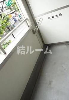 文京区大塚４丁目の賃貸マンションのバルコニー