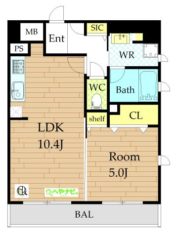 【間取り】 | La　casa　alba　due
