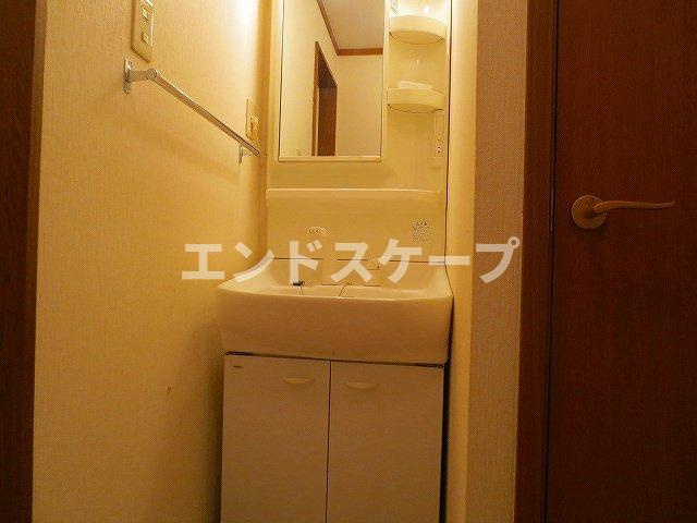 ブルーメンガルテンＢの洗面所|高崎、前橋のお部屋探しはエンドスケープまで！お客様の理想お聞かせ下さい♪