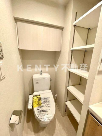 【トイレ】 | クレヴィアリグゼ北品川Ⅱステーションコート | シンプルで使いやすいトイレです