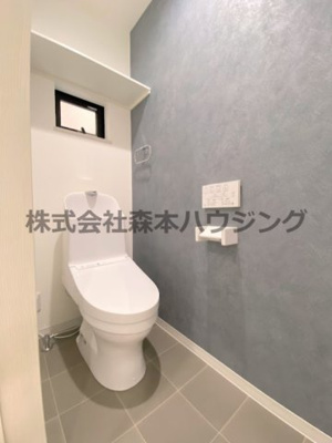 【トイレ】 | 　スリール萱島東 | トイレもきれいです