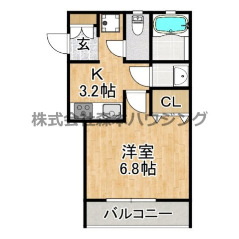【間取り】 | 　スリール萱島東