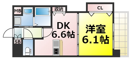 【間取り】 | Luxe大正 仲介手数料無料