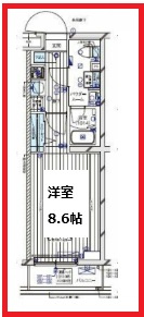【間取り】 | メインステージ四ツ木