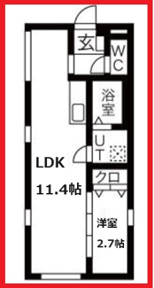 【間取り】 | スクエア南千住