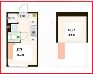 【間取り】 | メゾン　フルール　小岩駅前