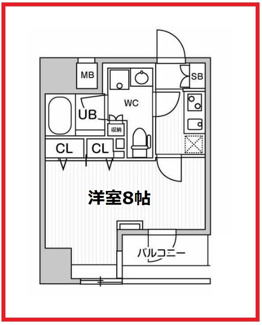 【間取り】 | ジェノヴィア浅草橋Ⅱスカイガーデン