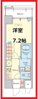 【間取り】 | アールジェイアールプレシア菊川駅前
