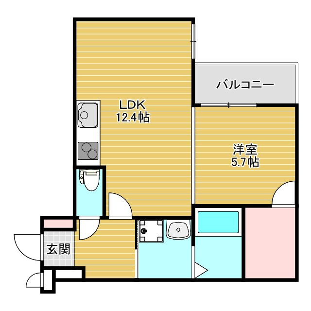 グランテリアの間取り