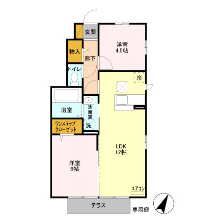 エーデルⅡの間取り